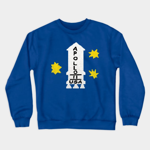 Danny's Apollo 11 Sweater Crewneck Sweatshirt by robotface